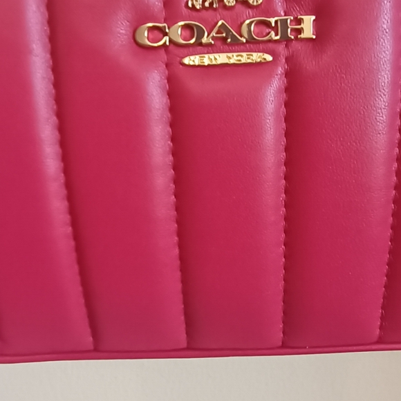 Red NWT Coach Wristlet